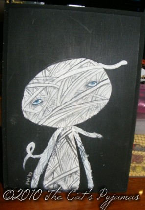 Little Mummy painting